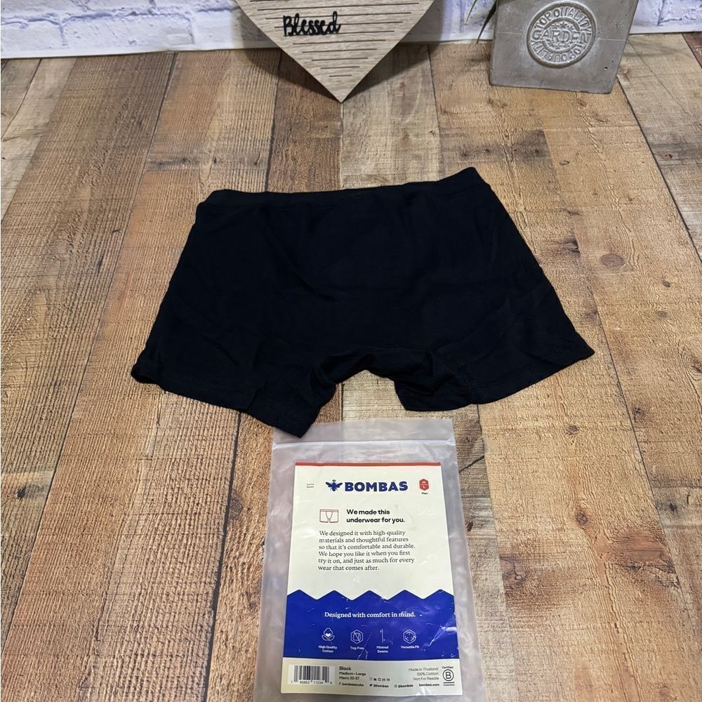 Mens NWT Bombas Cotton Boxer Briefs size M 32-37